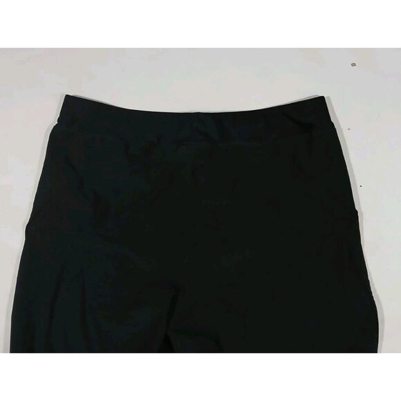 Lands End 9" Swim Board Shorts Size 18 Black No Liner Water Beach Pull On - Picture 8 of 8